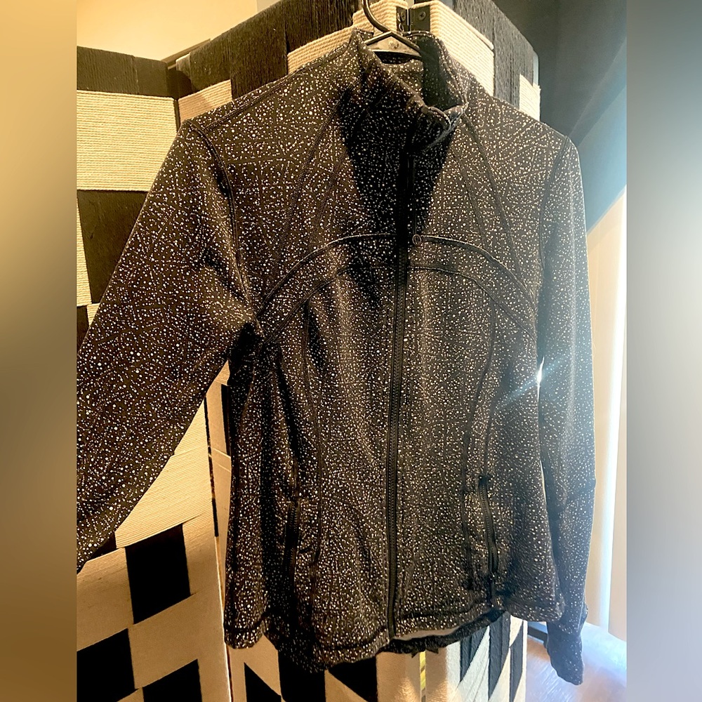 Lululemon Define Jacket Black & White Speckled size 4 or 6